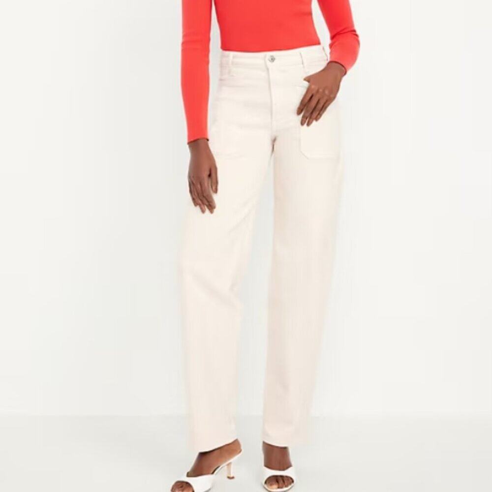 High-Waisted OG Loose Utility Jeans PETITE